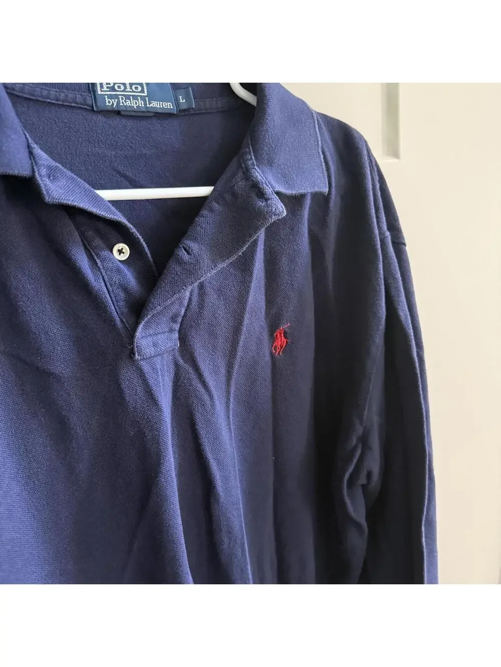 🐎 Polo Ralph Lauren Navy Long Sleeve Polo